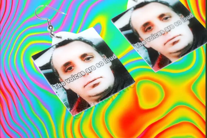 Earrings Sam Makes Things The Voices are So Loud Joe Gatto Impractical Jokers Meme Handmade Earringsc