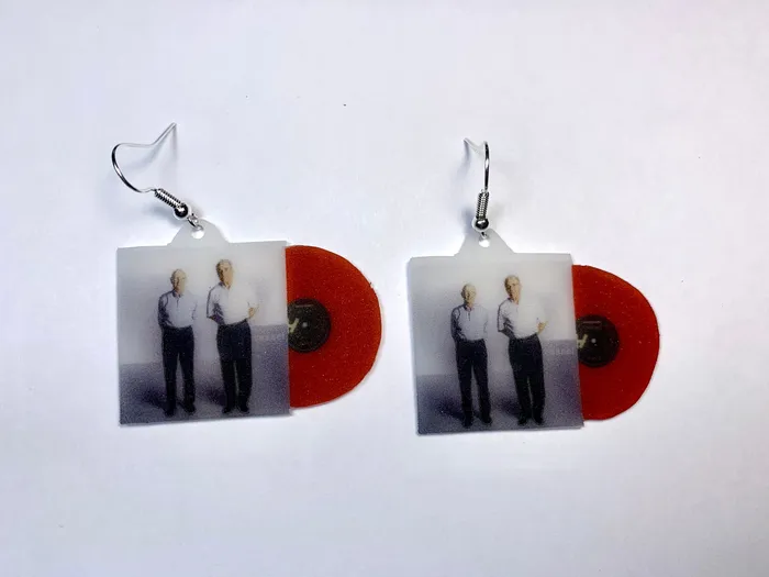 Earrings Sam Makes Things Twenty One Pilots Vessel Vinyl Handmade Earrings