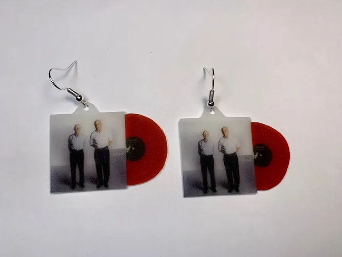 Earrings Sam Makes Things Twenty One Pilots Vessel Vinyl Handmade Earrings