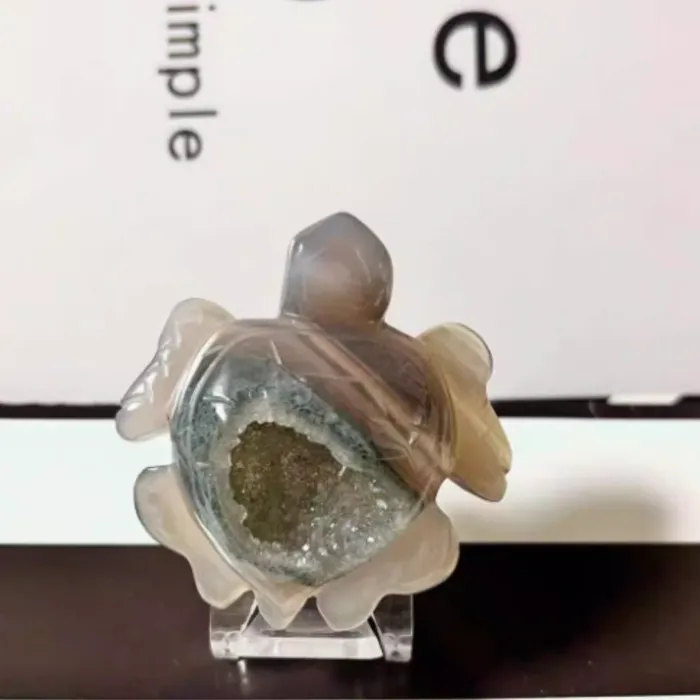 Handmade Crystal Cluster Turtle Decoration Resin Mold IntoResin Charm Necklaces Handmade Crystal Cluster Turtle Decoration Resin Mold IntoResin Charm Necklaces