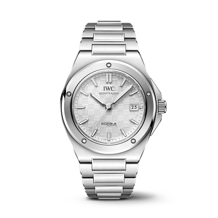 IWC Schaffhausen IWC Ingenieur 40 Steel Silver Dial Automatic Earrings