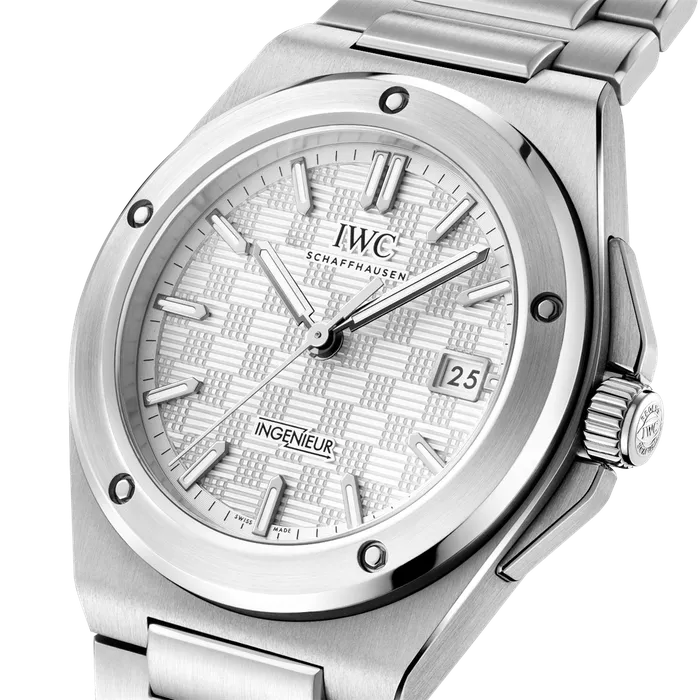 IWC Schaffhausen IWC Ingenieur 40 Steel Silver Dial Automatic Earrings