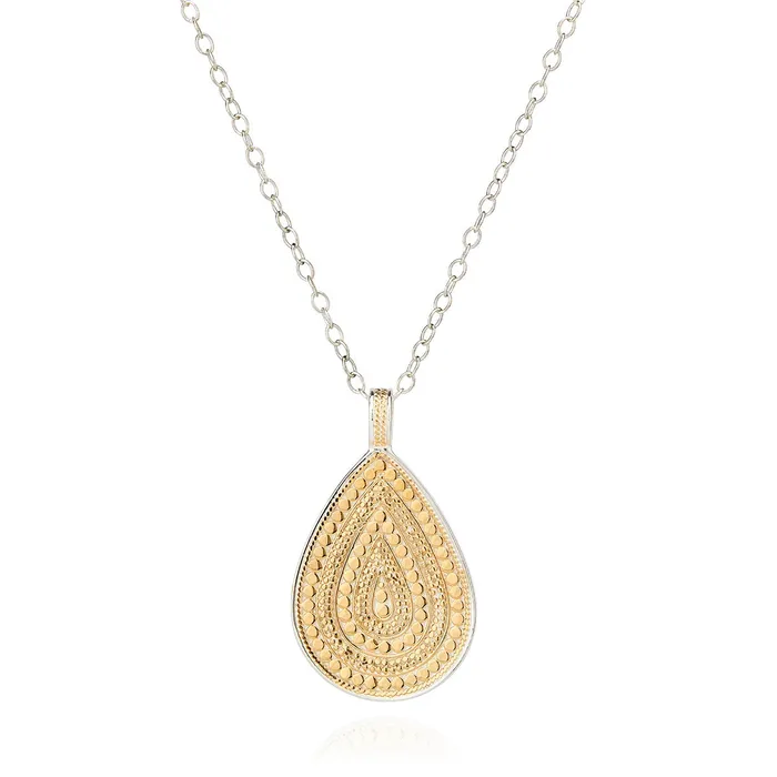 Necklaces Anna Beck Anna Beck Medium Beaded Teardrop Reversible Necklace 30 inch Necklaces Anna Beck Anna Beck Medium Beaded Teardrop Reversible Necklace 30 inch