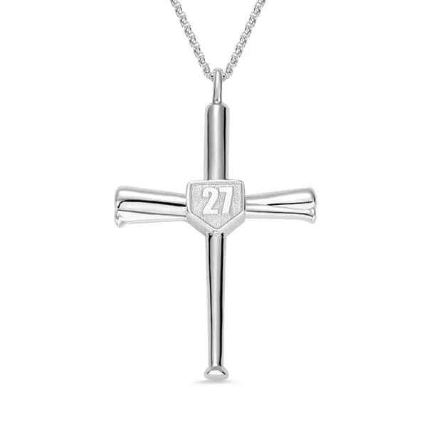 Necklaces Belbren Baseball Bat Pendant Necklace with Custom Initial and Number in Sterling Silver or Gold Plated Necklaces Belbren Baseball Bat Pendant Necklace with Custom Initial and Number in Sterling Silver or Gold Plated