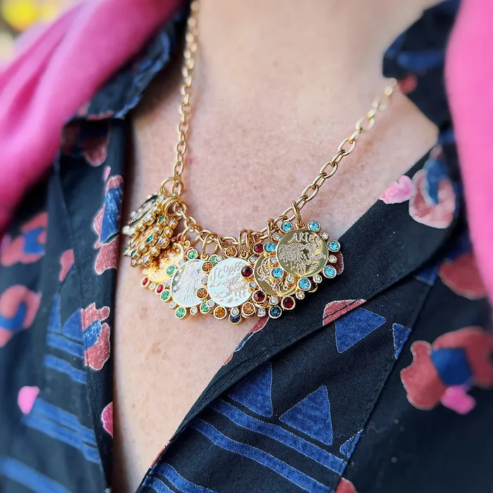 Necklaces Goldbug February Birthstone Pendant Goldbug Collection