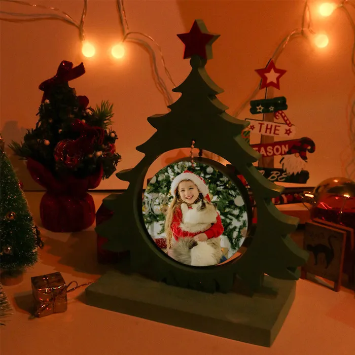 Necklaces IntoResin Christmas Tree Photo Frame Resin Mold