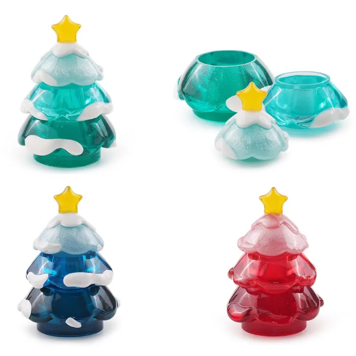 Necklaces IntoResin Christmas Tree Storage Jar Resin Mold