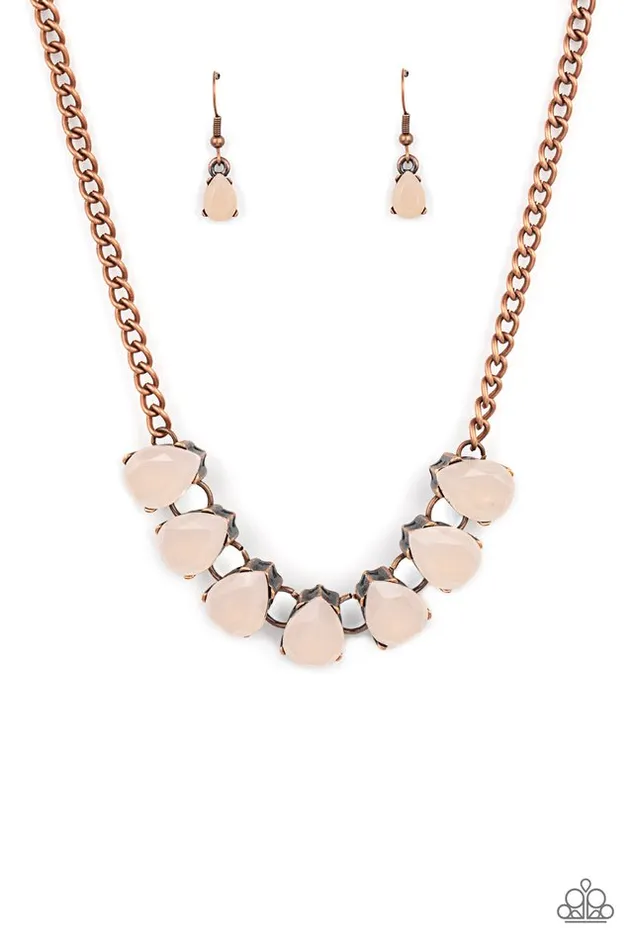 Necklaces Paparazzi Jewelry Paparazzi Necklace Above The Clouds Copper Necklaces Paparazzi Jewelry Paparazzi Necklace Above The Clouds Copper