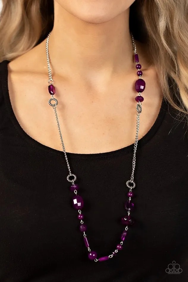 Necklaces Paparazzi Jewelry Paparazzi Necklace Craveable Color Purple