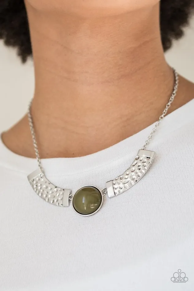 Necklaces Paparazzi Jewelry Paparazzi Necklace Egyptian Spell Green