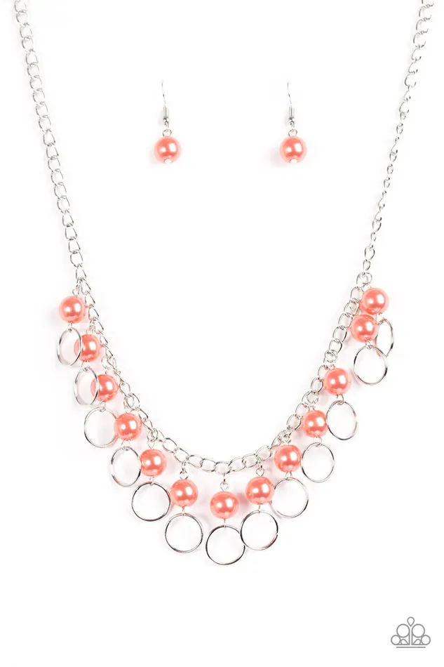 Necklaces Paparazzi Jewelry Paparazzi Necklace Run The Show Orange