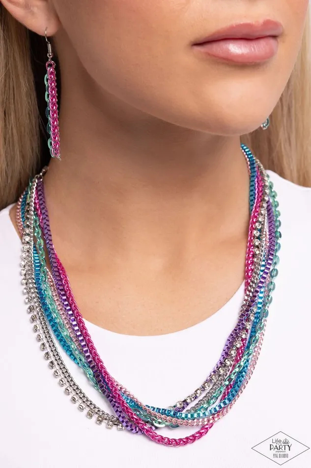 Necklaces Paparazzi Jewelry Paparazzi Necklace Troublemaker Trove Multi