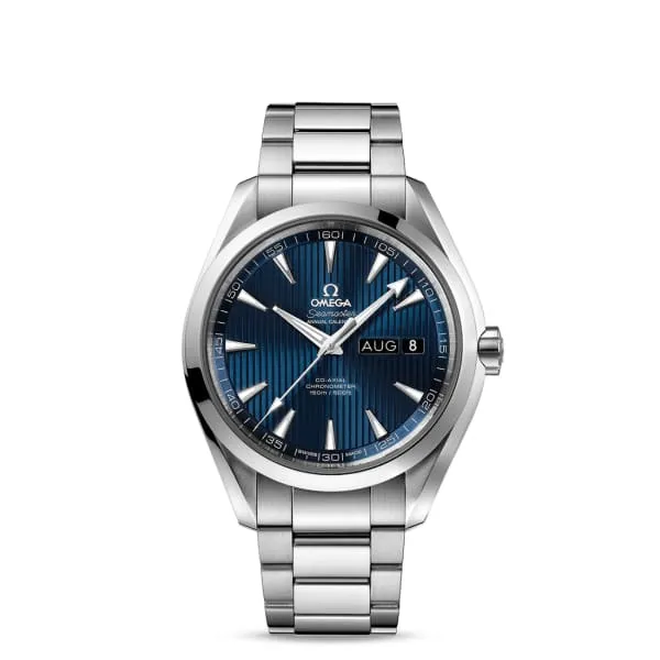 Omega Seamaster 43mm Watch Ref 23110432203002 Blue Index Dial Stainless Steel Bracelet Omega Bracelets Omega Seamaster 43mm Watch Ref 23110432203002 Blue Index Dial Stainless Steel Bracelet Omega Bracelets