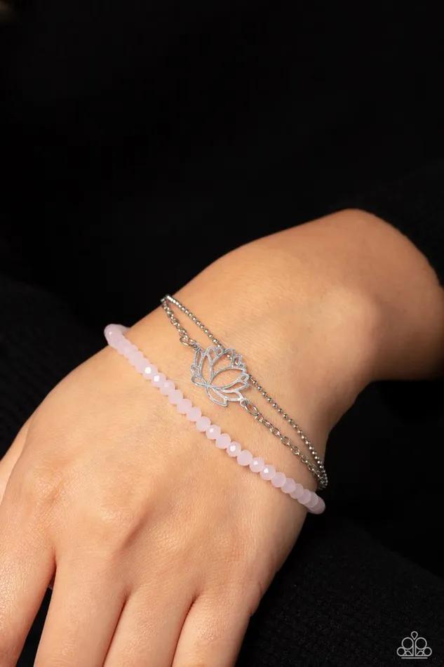 Paparazzi Bracelet A LOTUS Like This Pink Paparazzi Jewelry Bracelets