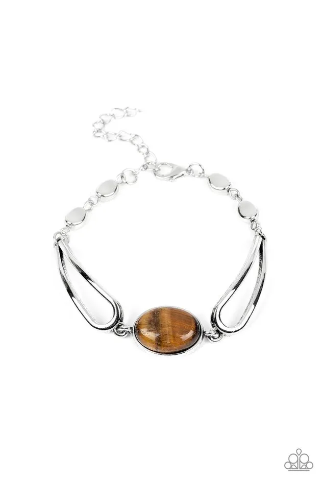 Paparazzi Bracelet A Quarter Past ZEN Brown Paparazzi Jewelry Bracelets Paparazzi Bracelet A Quarter Past ZEN Brown Paparazzi Jewelry Bracelets