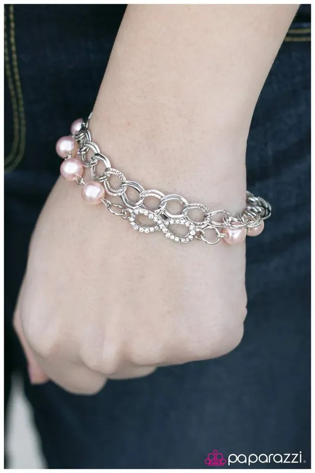 Paparazzi Bracelet Forever Is Not Enough Pink Paparazzi Jewelry Bracelets