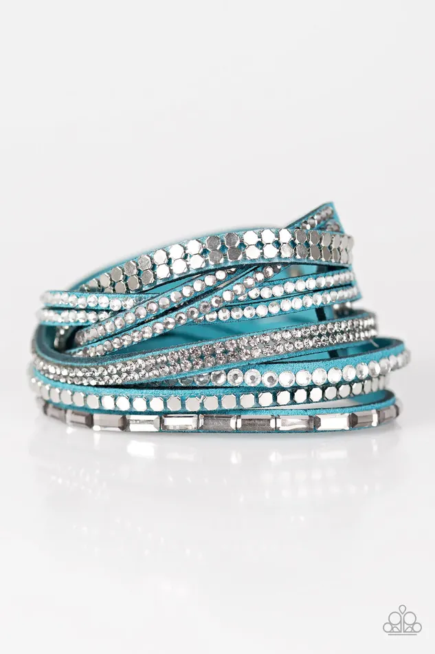 Paparazzi Bracelet I Came To Slay Blue Paparazzi Jewelry Bracelets