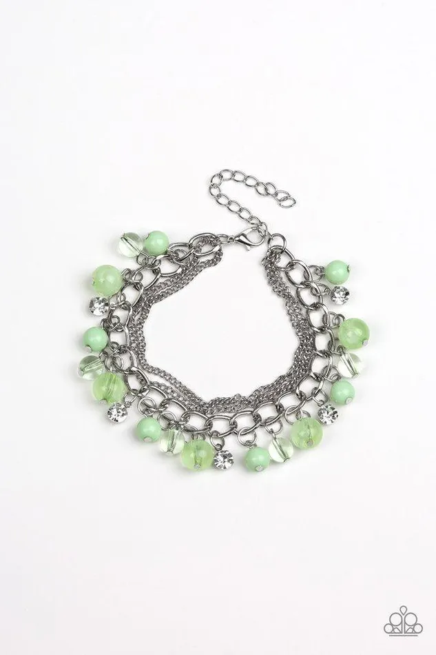 Paparazzi Bracelet Let Me SEA Green Paparazzi Jewelry Bracelets