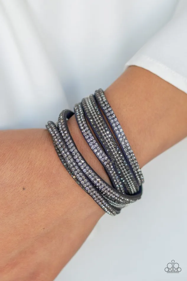 Paparazzi Bracelet Royal Razzle Blue Paparazzi Jewelry Bracelets