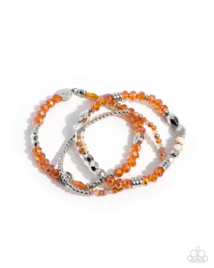 Paparazzi Bracelet Stellar Salvage Orange Paparazzi Jewelry Bracelets Paparazzi Bracelet Stellar Salvage Orange Paparazzi Jewelry Bracelets