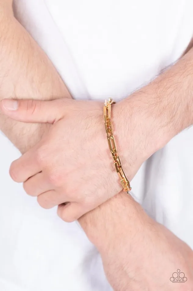 Paparazzi Bracelet Stratosphere Gear Gold Paparazzi Jewelry Bracelets
