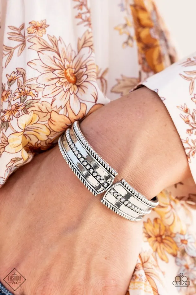 Paparazzi Bracelet Tributary Treasure Silver Paparazzi Jewelry Bracelets