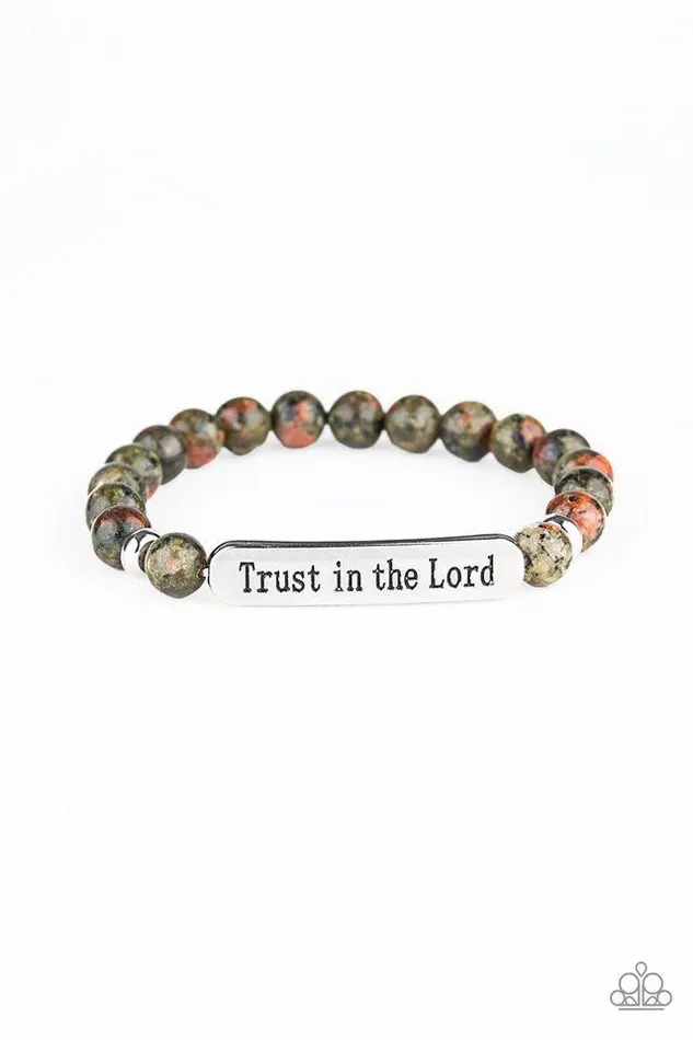 Paparazzi Bracelet Trust Always Multi Paparazzi Jewelry Bracelets