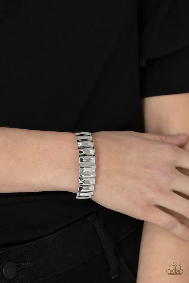 Paparazzi Jewelry Bracelets Paparazzi Bracelet Across The HEIRWaves Silver