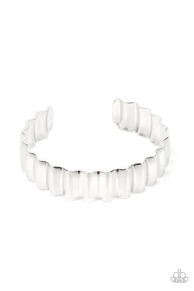 Paparazzi Jewelry Bracelets Paparazzi Bracelet Across The HEIRWaves Silver