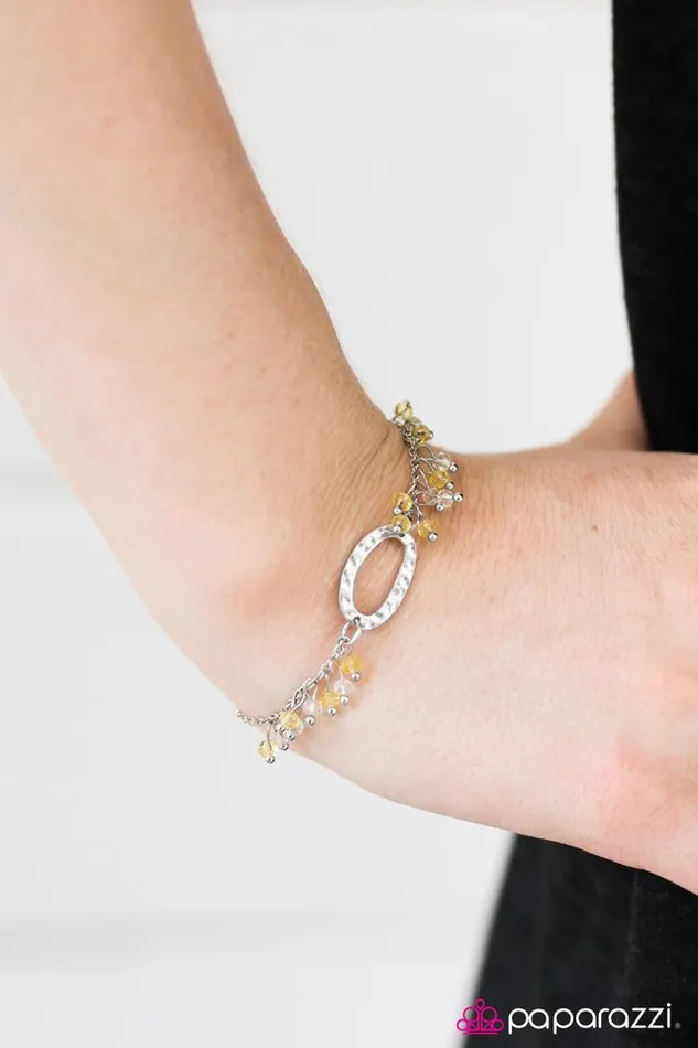 Paparazzi Jewelry Bracelets Paparazzi Bracelet Beach Wedding Yellow