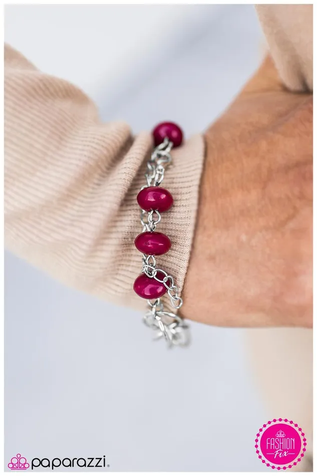 Paparazzi Jewelry Bracelets Paparazzi Bracelet Divinely Divine Pink