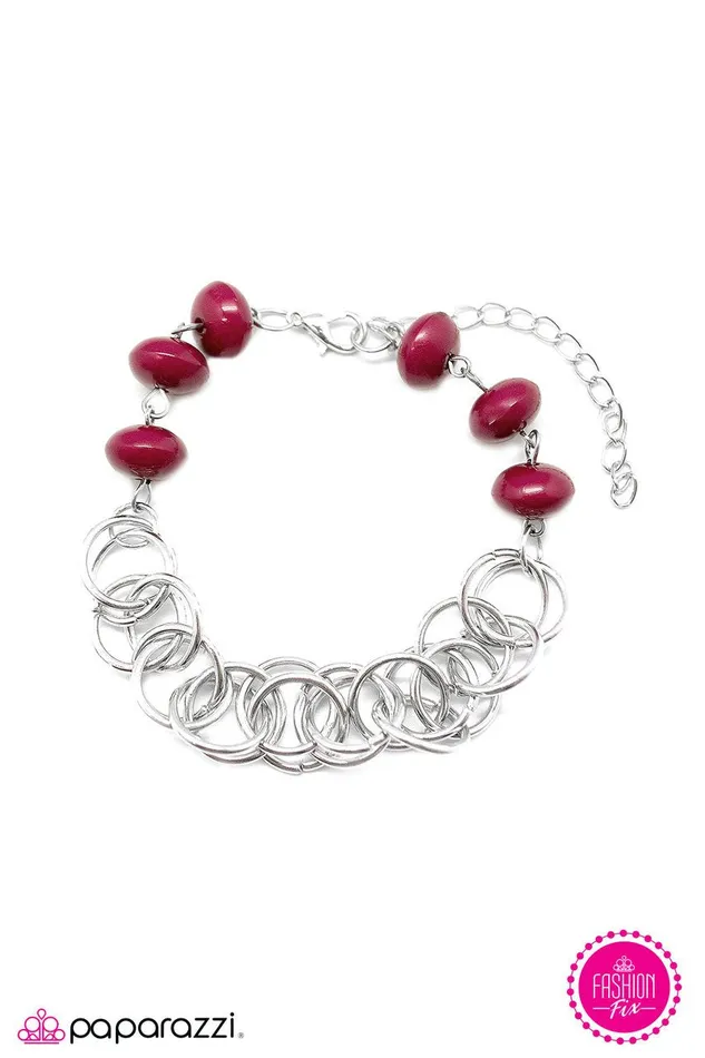 Paparazzi Jewelry Bracelets Paparazzi Bracelet Divinely Divine Pink