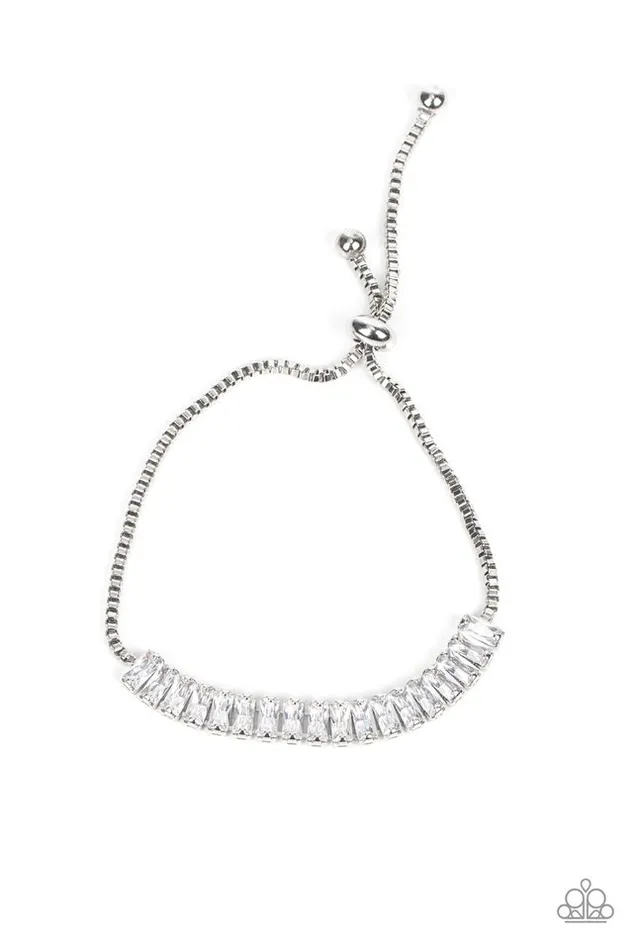 Paparazzi Jewelry Bracelets Paparazzi Bracelet Glitz and Glimmer White Paparazzi Jewelry Bracelets Paparazzi Bracelet Glitz and Glimmer White