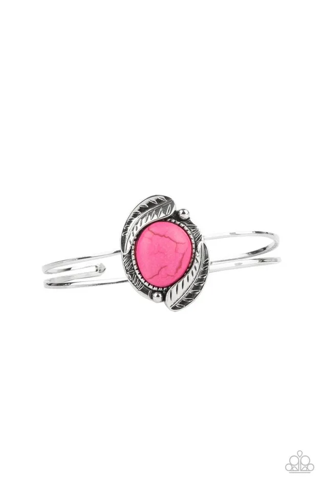Paparazzi Jewelry Bracelets Paparazzi Bracelet Living Off The BANDLANDS Pink Paparazzi Jewelry Bracelets Paparazzi Bracelet Living Off The BANDLANDS Pink