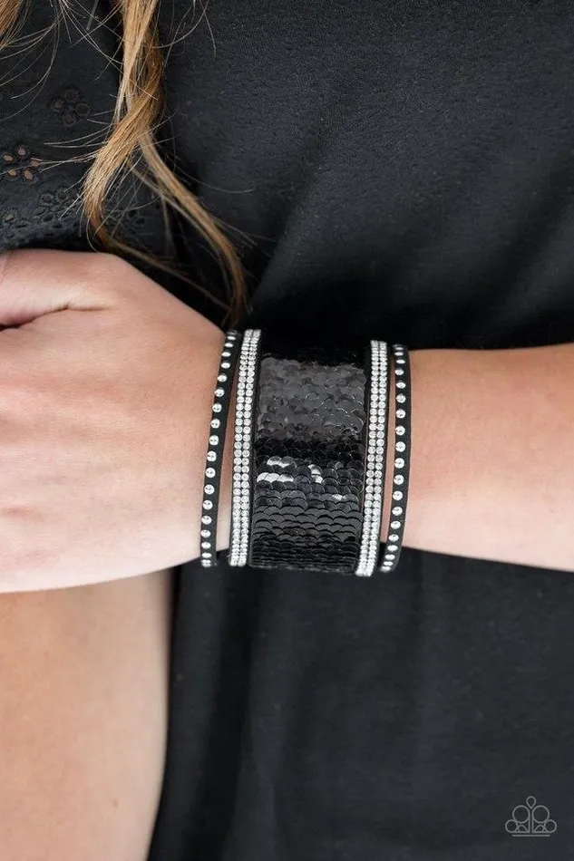 Paparazzi Jewelry Bracelets Paparazzi Bracelet MERMAIDS Have More Fun Black Paparazzi Jewelry Bracelets Paparazzi Bracelet MERMAIDS Have More Fun Black