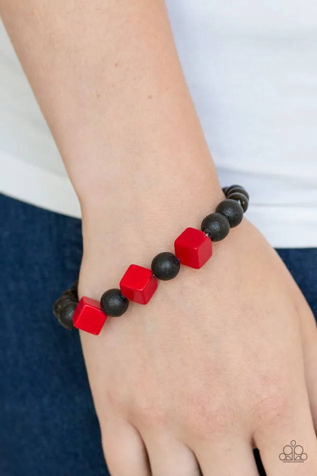Paparazzi Jewelry Bracelets Paparazzi Bracelet Purpose Red