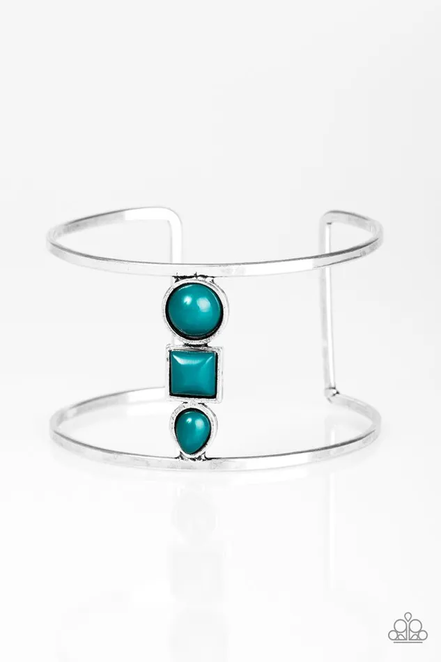 Paparazzi Jewelry Bracelets Paparazzi Bracelet Sahara Siren Blue