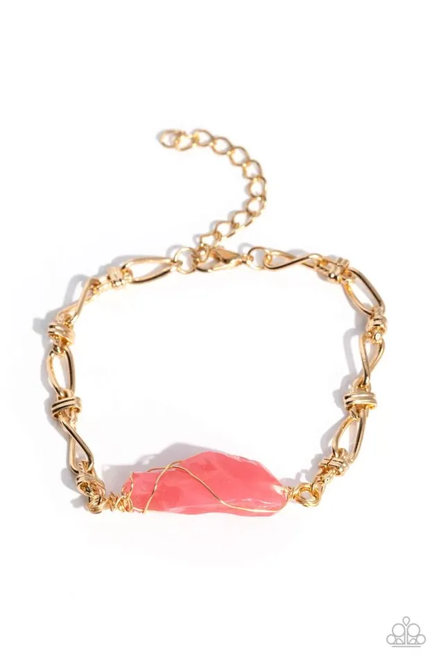 Paparazzi Jewelry Bracelets Paparazzi Bracelet Whimsically Wrapped Pink Paparazzi Jewelry Bracelets Paparazzi Bracelet Whimsically Wrapped Pink