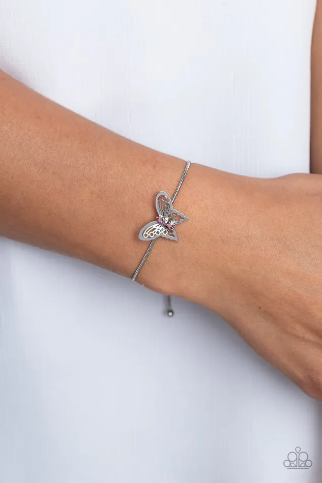 Paparazzi Jewelry Bracelets Paparazzi Bracelet Wings of Wonder Pink