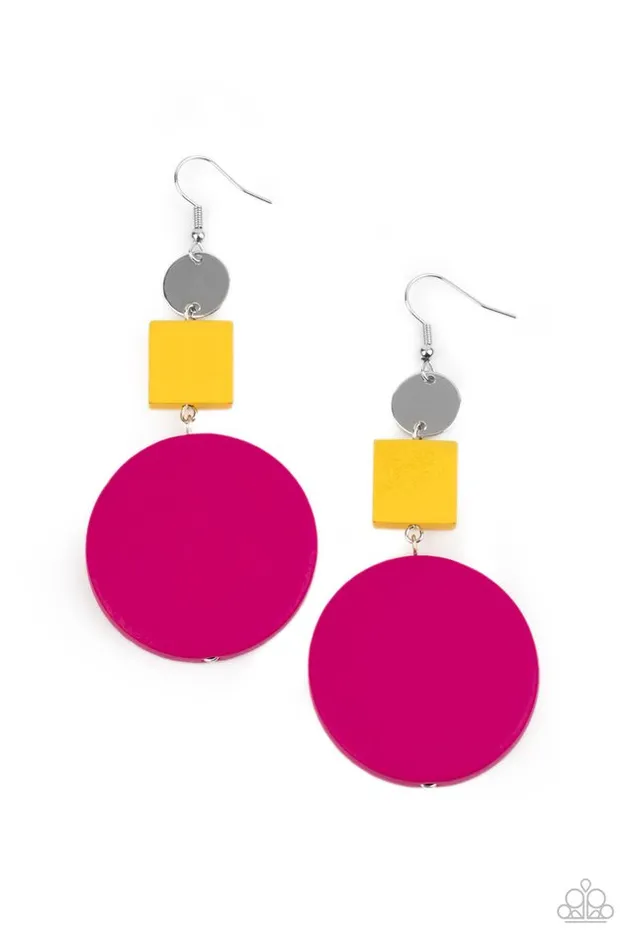 Paparazzi Jewelry Earrings Paparazzi Earring Modern Materials Multi Paparazzi Jewelry Earrings Paparazzi Earring Modern Materials Multi