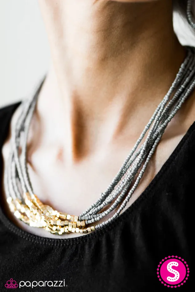 Paparazzi Jewelry Necklaces Paparazzi Necklace Crash The Party Silver