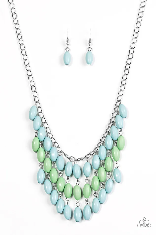 Paparazzi Jewelry Necklaces Paparazzi Necklace Delhi Diva Blue
