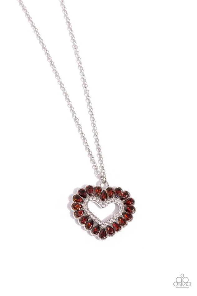 Paparazzi Jewelry Necklaces Paparazzi Necklace FLIRT No More Brown Paparazzi Jewelry Necklaces Paparazzi Necklace FLIRT No More Brown