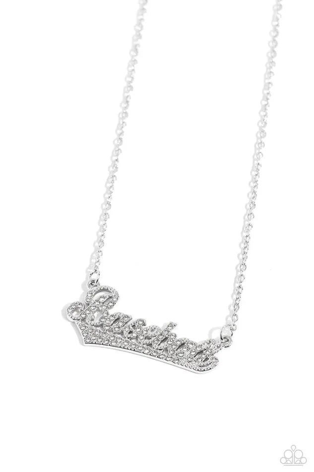 Paparazzi Jewelry Necklaces Paparazzi Necklace Home Run Haute White