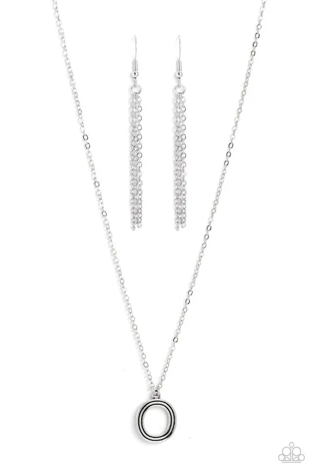 Paparazzi Jewelry Necklaces Paparazzi Necklace Leave Your Initials Silver O Paparazzi Jewelry Necklaces Paparazzi Necklace Leave Your Initials Silver O