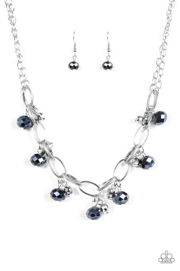 Paparazzi Jewelry Necklaces Paparazzi Necklace Lets Get This FASHION Show On The Road Blue