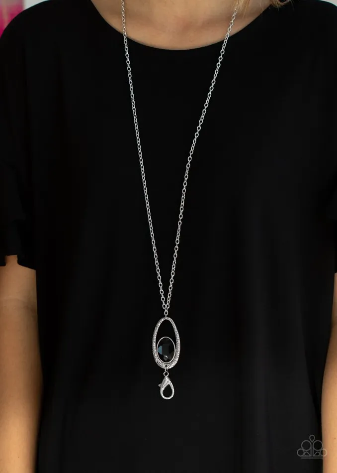 Paparazzi Jewelry Necklaces Paparazzi Necklace MonYOUmental Moment Black