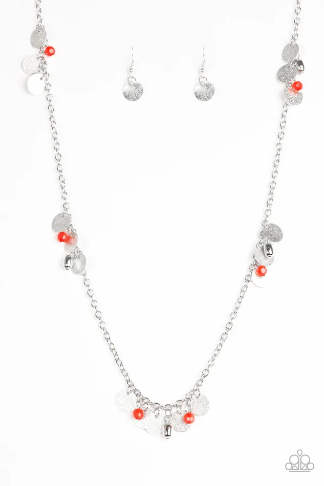 Paparazzi Jewelry Necklaces Paparazzi Necklace Musical Expression Red