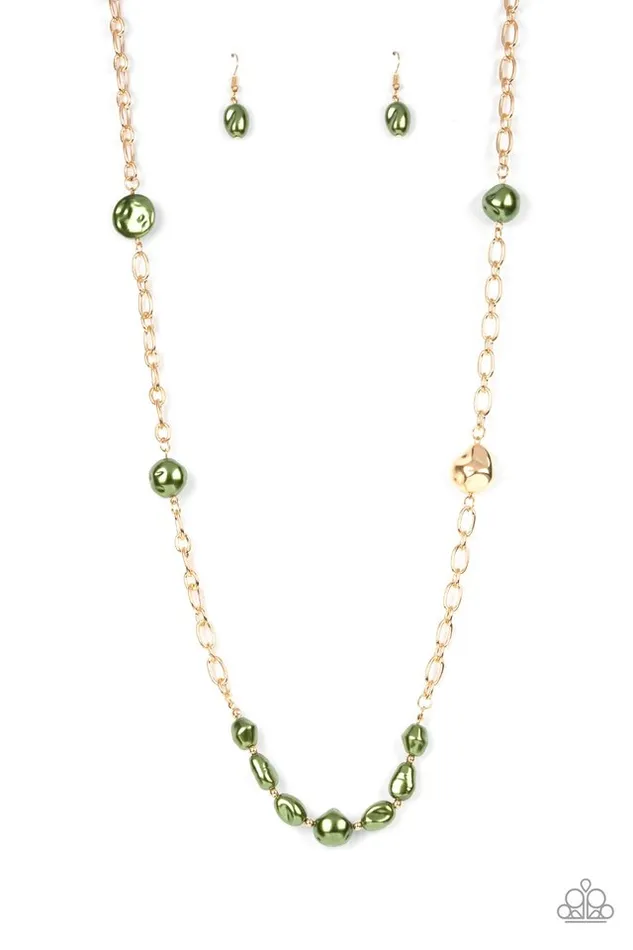 Paparazzi Jewelry Necklaces Paparazzi Necklace Pardon My FABULOUS Green