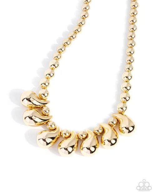 Paparazzi Jewelry Necklaces Paparazzi Necklace Raindrop Rebel Paparazzi Jewelry Necklaces Paparazzi Necklace Raindrop Rebel